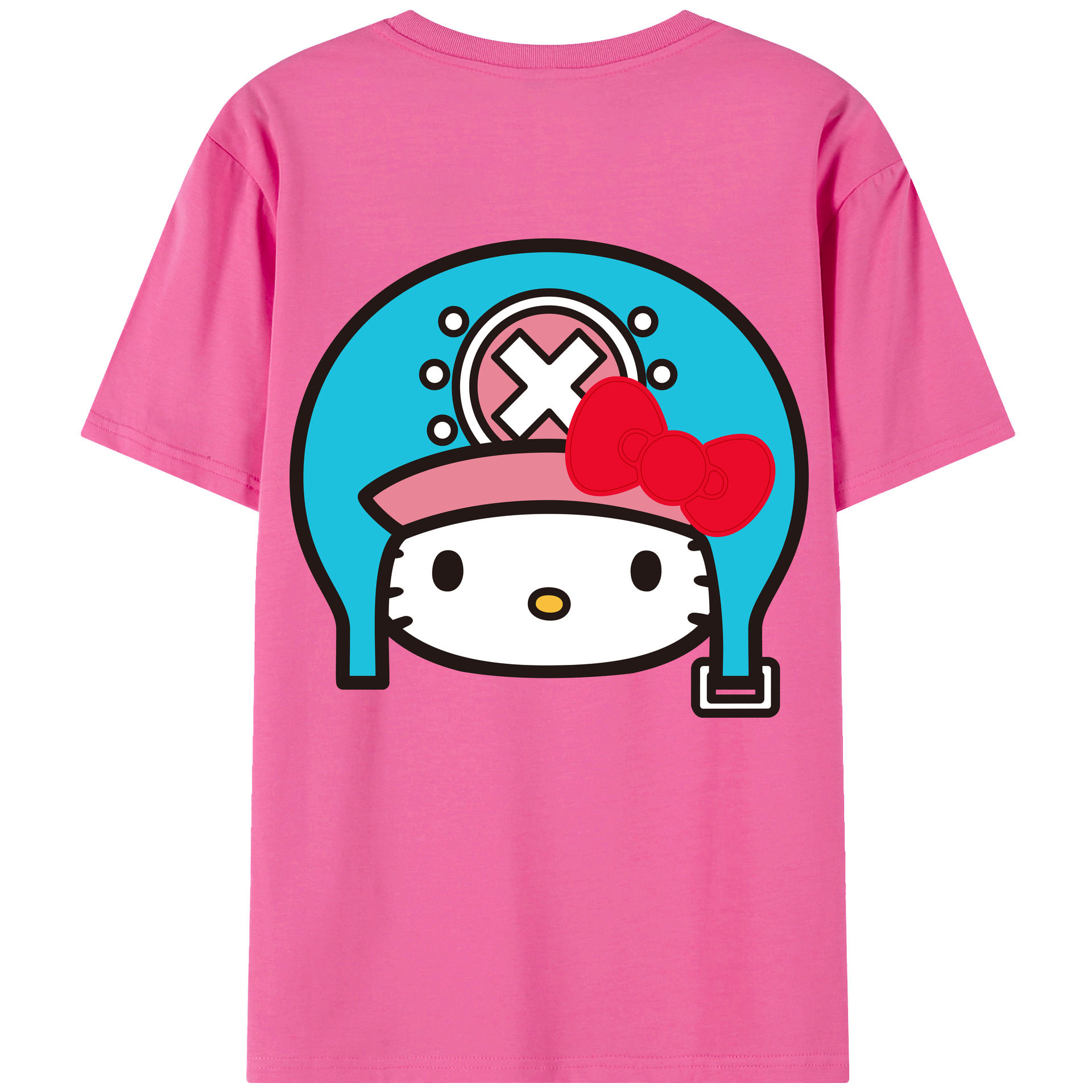 （画像用） Hello Kitty ハローキティ レディース半袖Tシャツ(バックプリント)